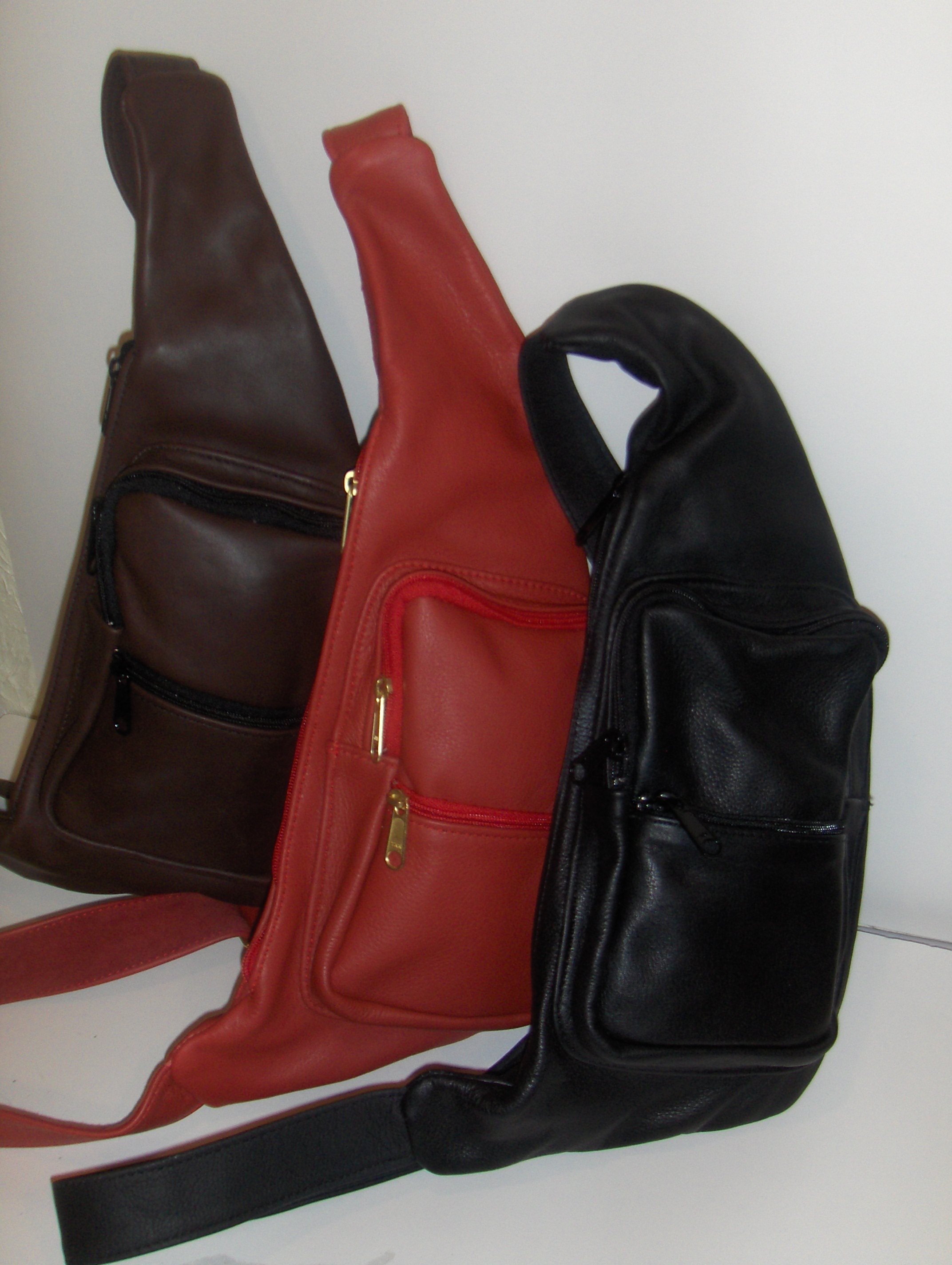 Leather Messenger bag a secure Travel Bag